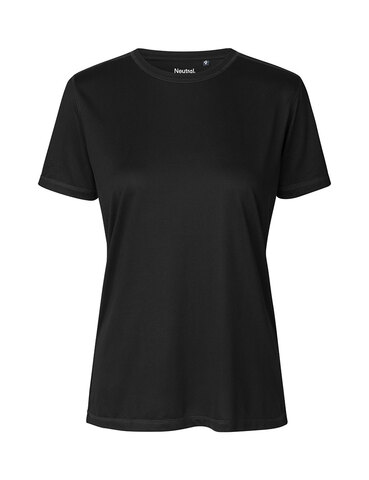 NEUTRAL Performance Dame T-shirt, 100% Genanvendt Polyester-Sort