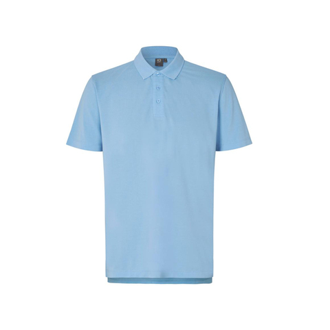 Ease poloshirt | Lyocell-Lyseblå