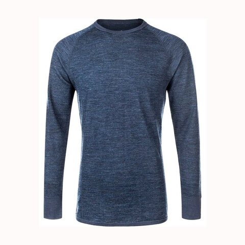 Merinould undertrøje, herre-Navy