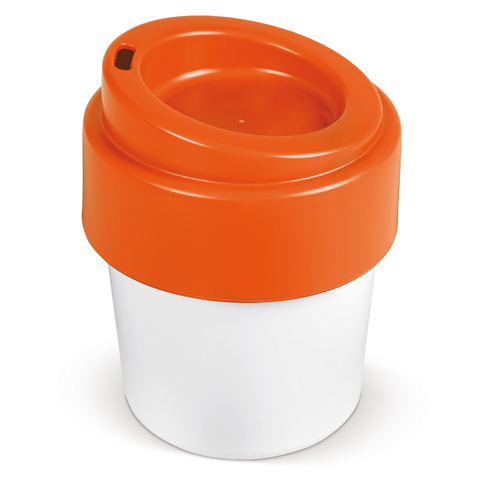 Kaffekop med låg 240 ml. - Sukkerrør-Orange