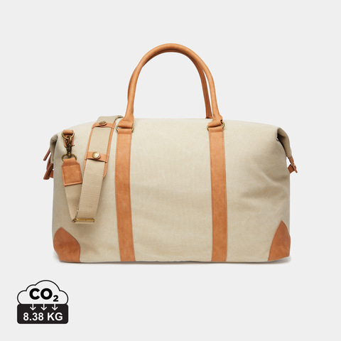 VINGA Bosler dufflebag i lærred-