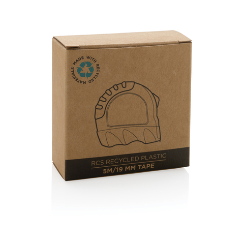 RCS 5M/19 mm målebånd i genanvendt plast-