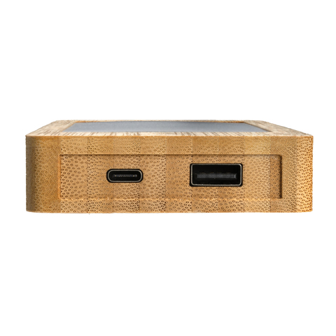 Sunwick 10.000 mAh bambus solar Powerbank-
