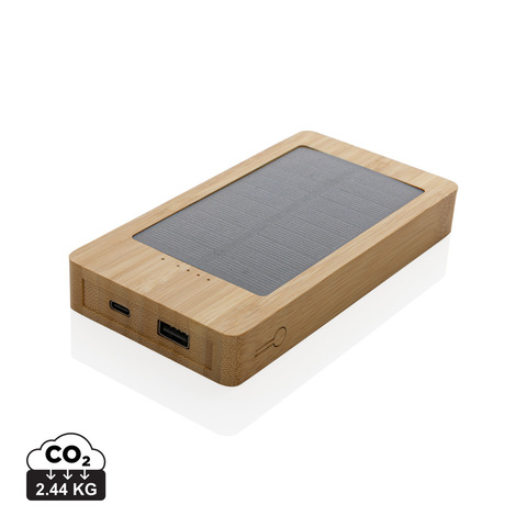 Sunwick 10.000 mAh bambus solar Powerbank-