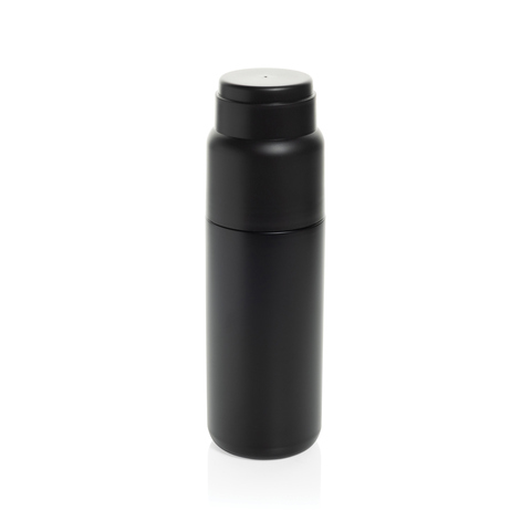 Thermocup RCS genanvendelig termokande med kop, 500ml - Sort