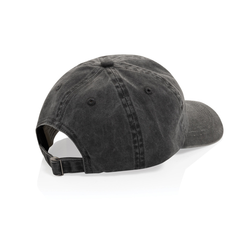 BEAU AWARE™ vasket cap med 6 paneler i bomuldstwill 270g/m²
