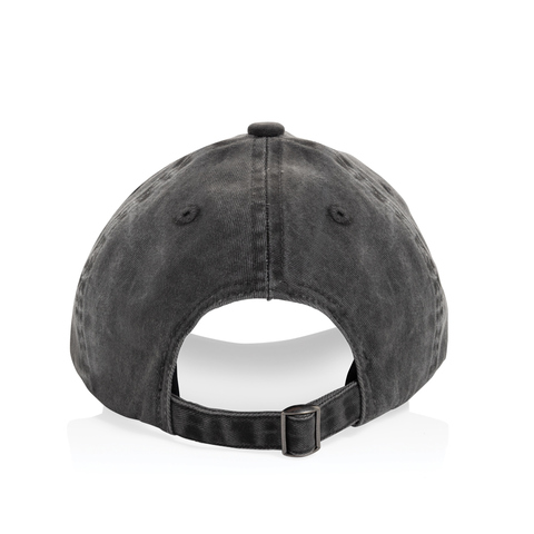 BEAU AWARE™ vasket cap med 6 paneler i bomuldstwill 270g/m²