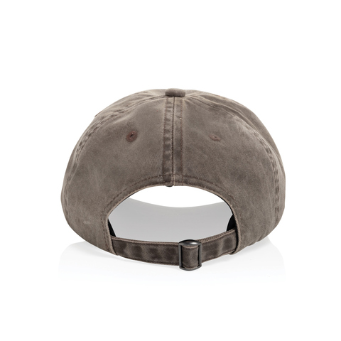 BEAU AWARE™ vasket cap med 6 paneler i bomuldstwill 270g/m²