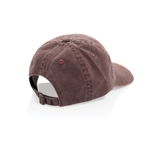 BEAU AWARE™ vasket cap med 6 paneler i bomuldstwill 270g/m²