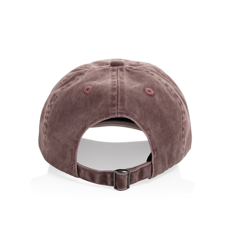 BEAU AWARE™ vasket cap med 6 paneler i bomuldstwill 270g/m²