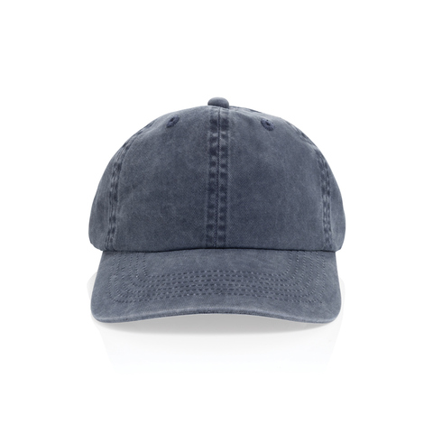 BEAU AWARE™ vasket cap med 6 paneler i bomuldstwill 270g/m²