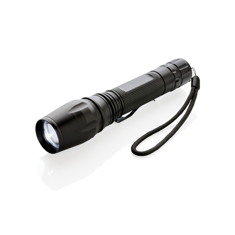 10W CREE lygte i høj kvalitet, sort-