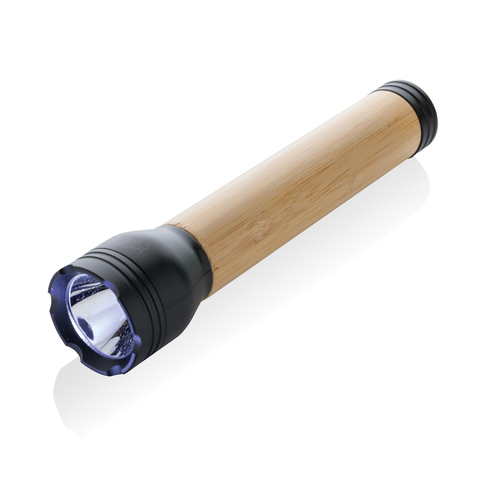 Lucid 5W lommelygte i RCS genanvendt plast og bambus-