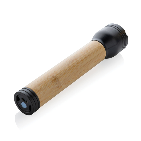 Lucid 5W lommelygte i RCS genanvendt plast og bambus-