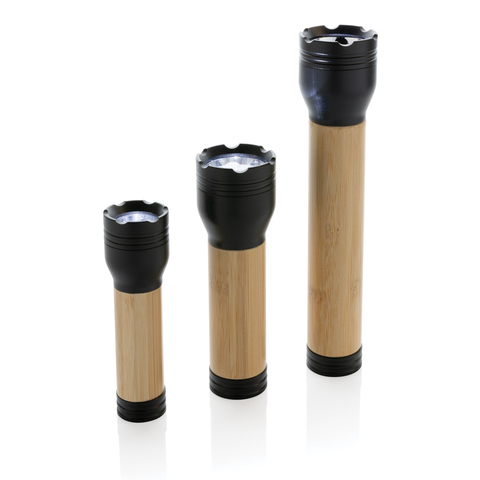 Lucid 5W lommelygte i RCS genanvendt plast og bambus-