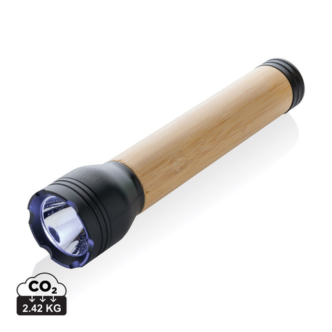 Lucid 5W lommelygte i RCS genanvendt plast og bambus-