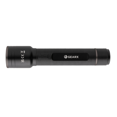 Gear X stor lommelygte i RCS genanvendt aluminium USB-oplade-