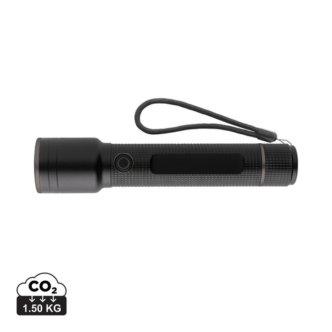 Gear X stor lommelygte i RCS genanvendt aluminium USB-oplade-