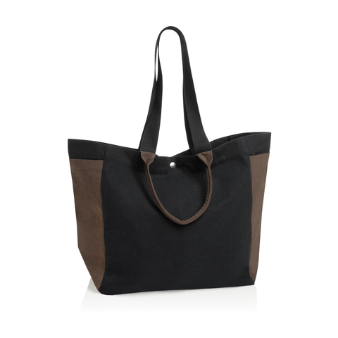 BEAU AWARE™ Allround Shopper i genanvendt canvas 400g/m² - Sort