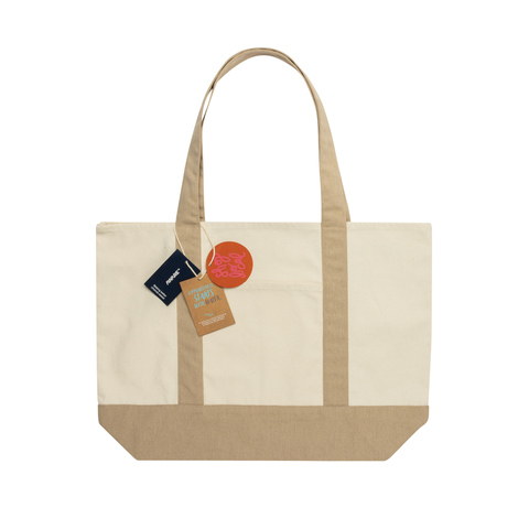 SHOP LOCAL AWARE™ genanvendt bomuld, 350 g/m², mulepose