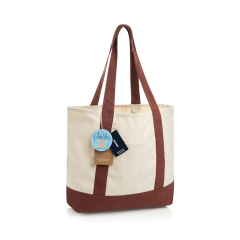 SHOP LOCAL AWARE™ genanvendt bomuld, 350 g/m², mulepose