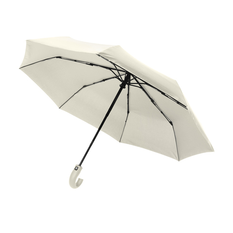 KENTO URBAN 21'' AWARE™ 190T RPET Paraply, auto åbn og luk - Hvid