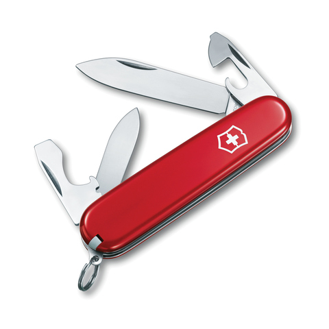VICTORINOX Swiss Army Recruit lommekniv  med 10 funktioner