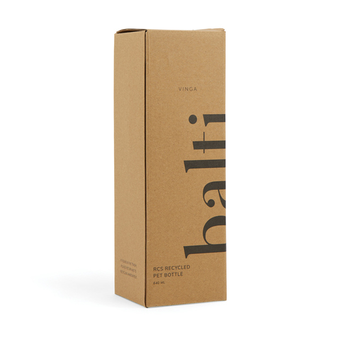 VINGA Balti 600 ml flaske i RCS genanvendt PET-