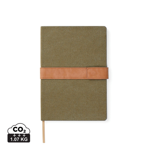 VINGA Bosler notesbog  i RCS genanvendt canvas-
