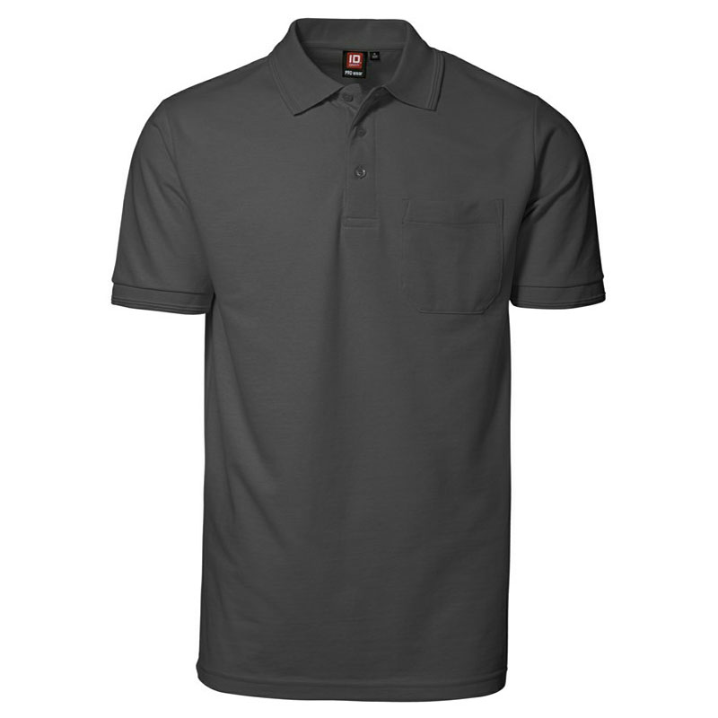 ID Pro Wear Poloshirt - Lomme-Koks grå