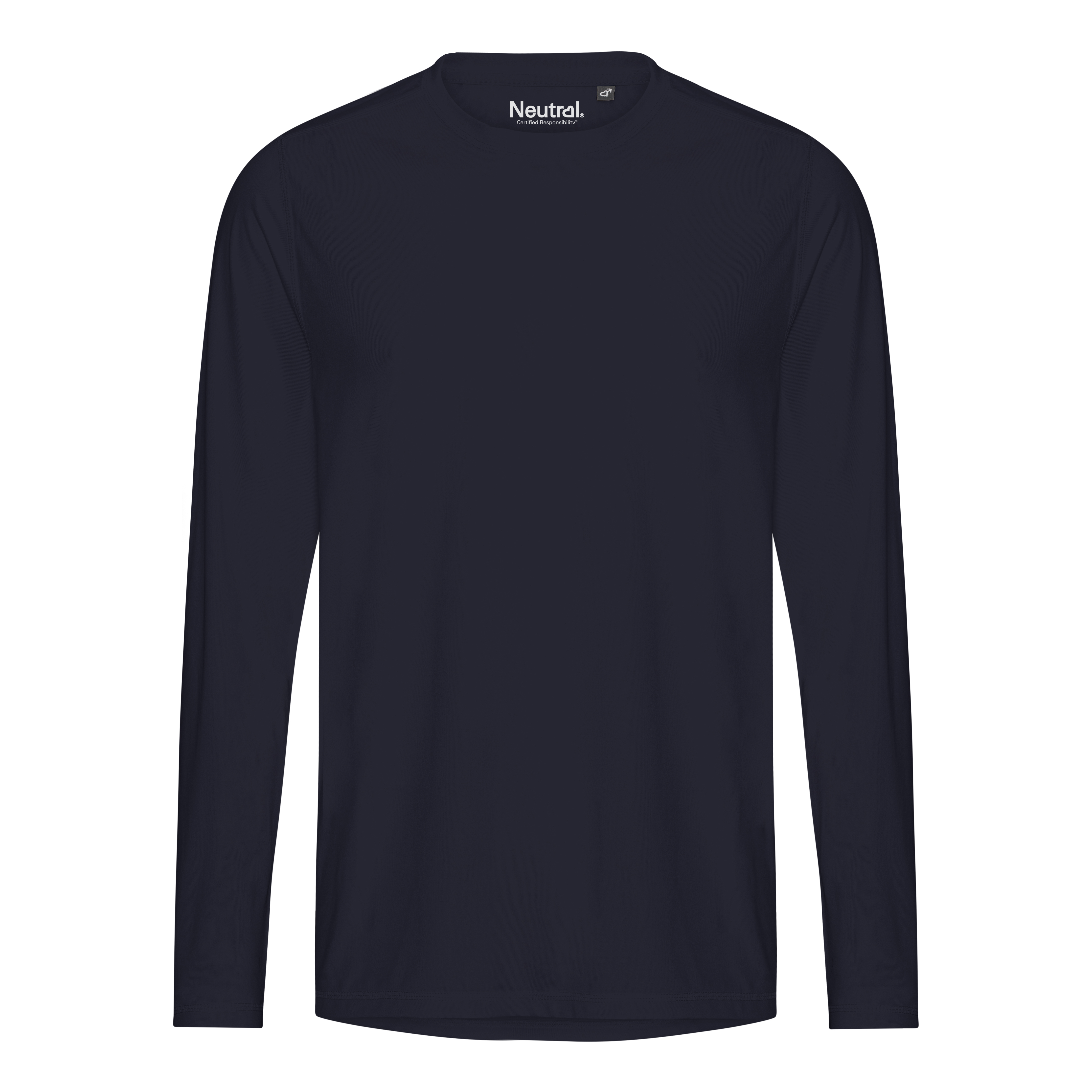 NEUTRAL Unisex Langærmet T-shirt - rPet-Navy