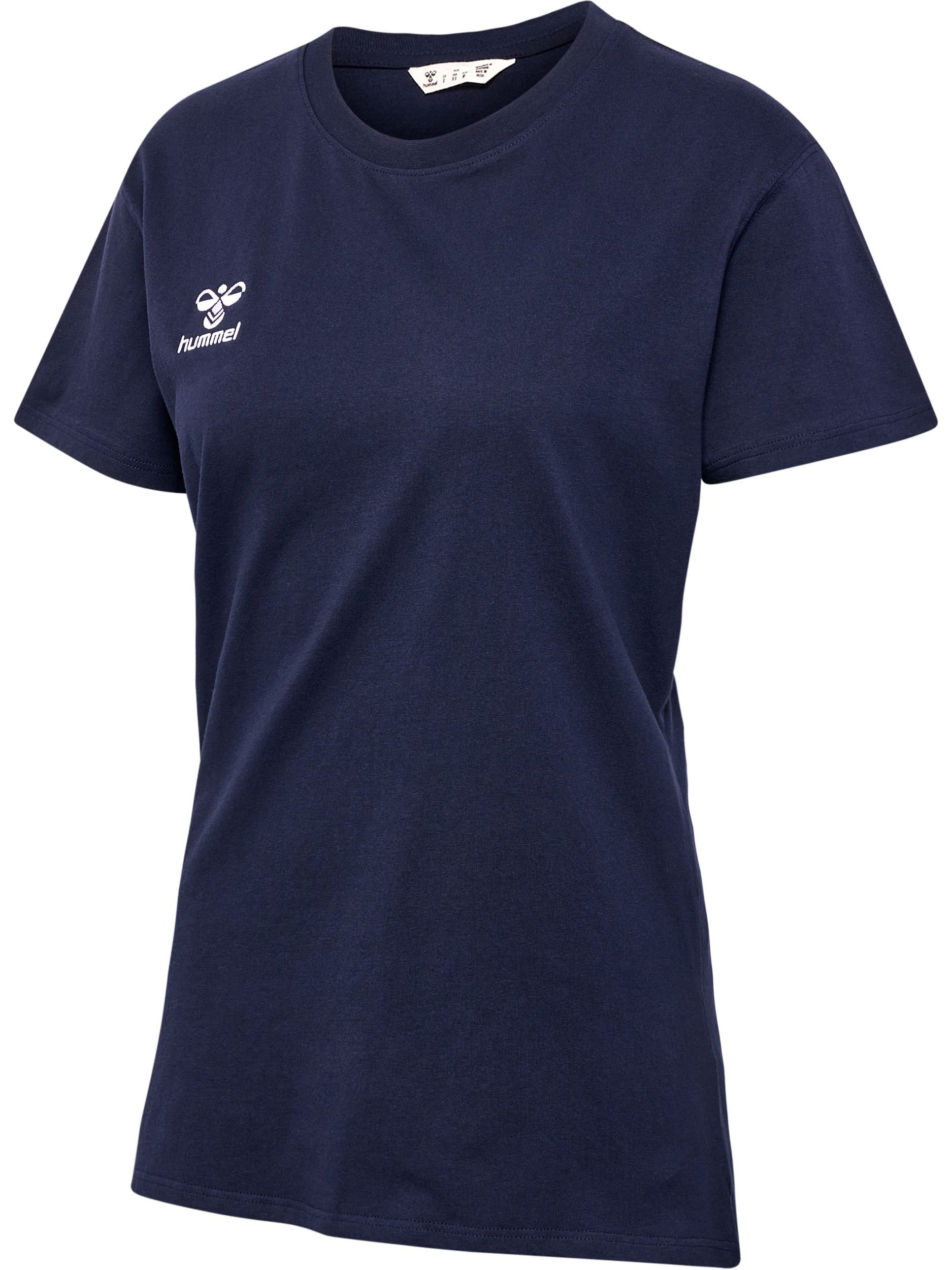 HUMMEL 2.0 T-shirt, Dame - Økologisk Bomuld-Navy