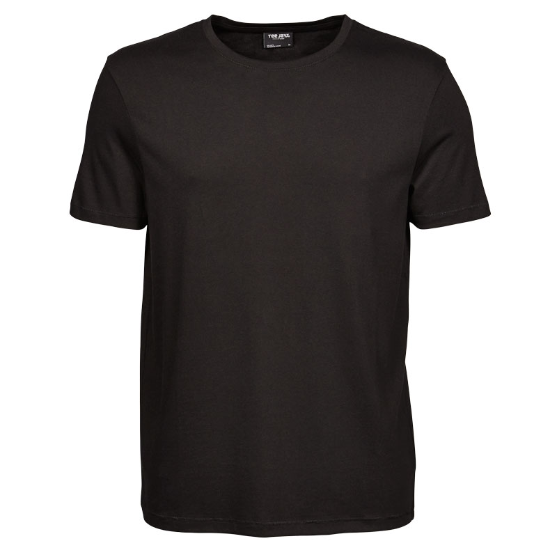 TEE JAYS Luxury T-shirt - Økologisk, herre-Sort