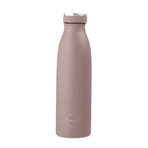 AYA&IDA Termoflaske 500 ml.- Donation til Unicef-Dusty Rose