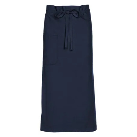 Langt Café Forklæde - Navy