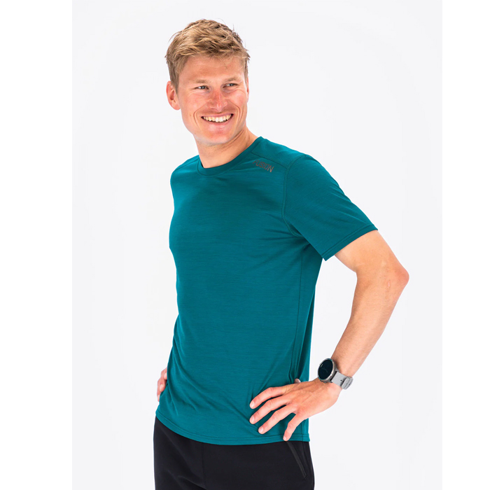 FUSION C3 Løbe T-shirt, herre-Turkis