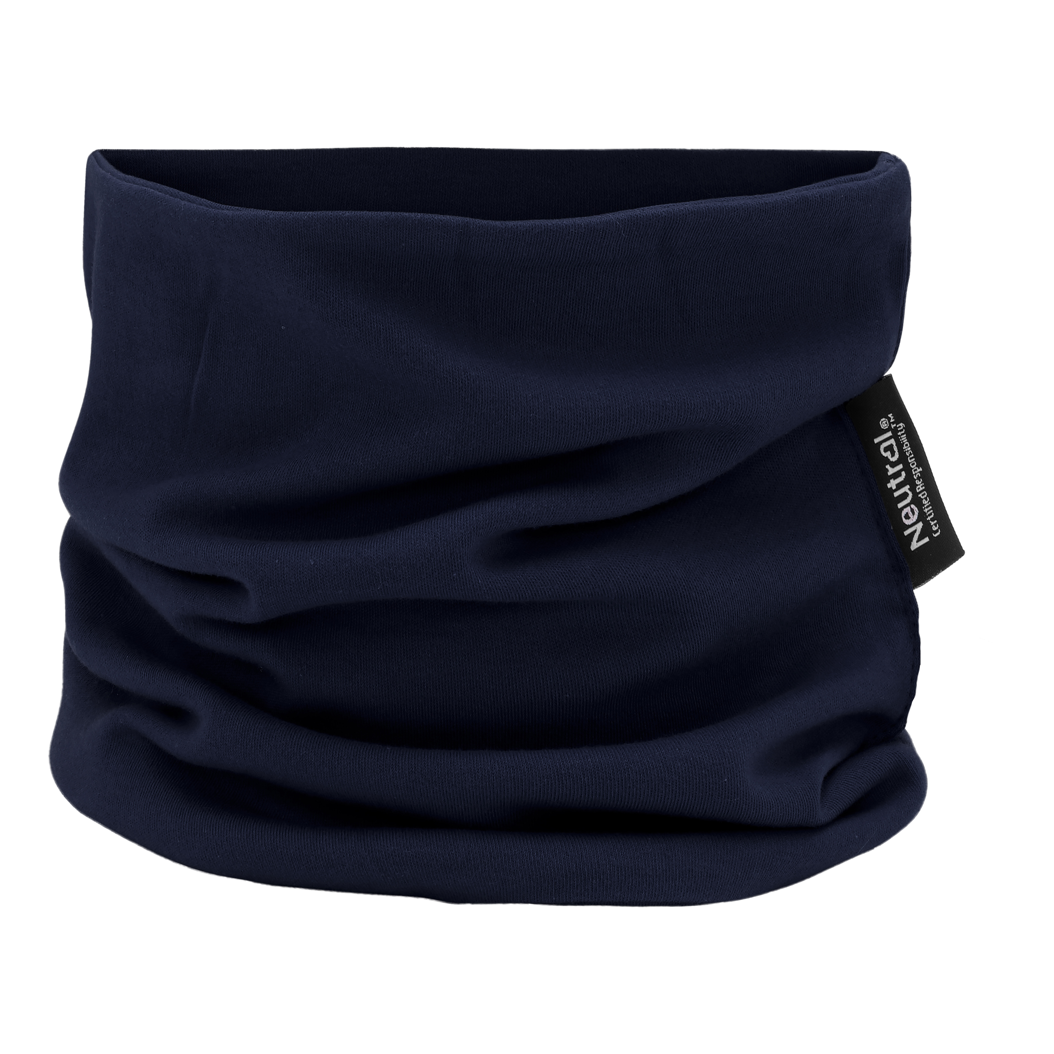 NEUTRAL Tube Scarft - Økologisk Fairtrade-Navy