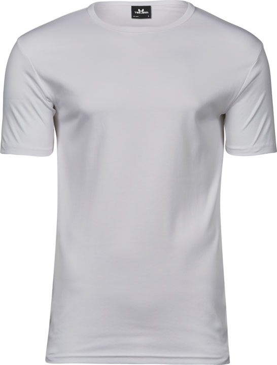 TEE JAYS Interlock T-shirt - Økologisk-Hvid