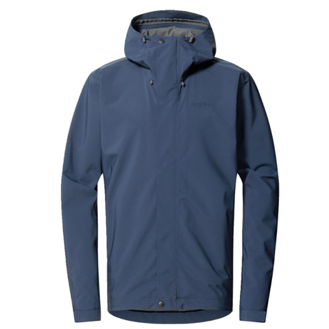 HAGLÔFS Breeze Proof Jacket Women - Bluesign - rPet-Tarn Blue