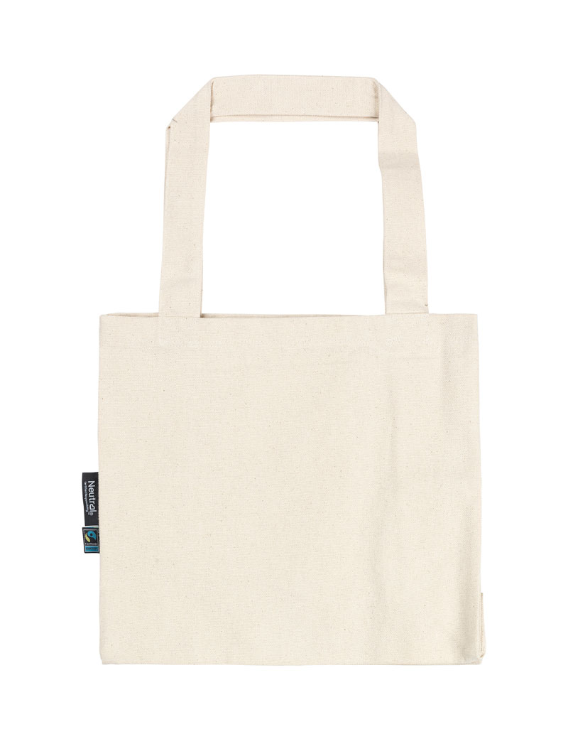 NEUTRAL Lille Panama Taske Natur, 100% Økologisk Fairtrade Bomuld-Natur