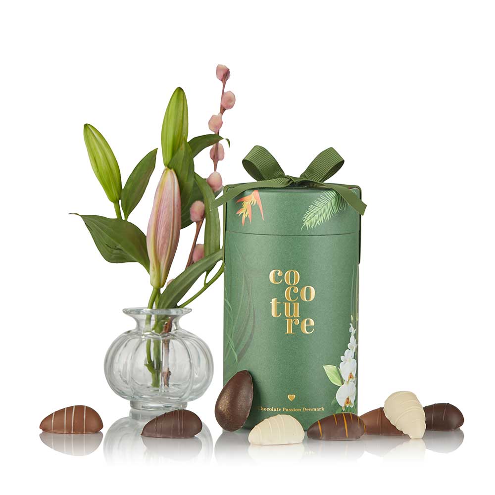 COCOTURE Gaverør - Marcipanæg 130 gr.-Grøn