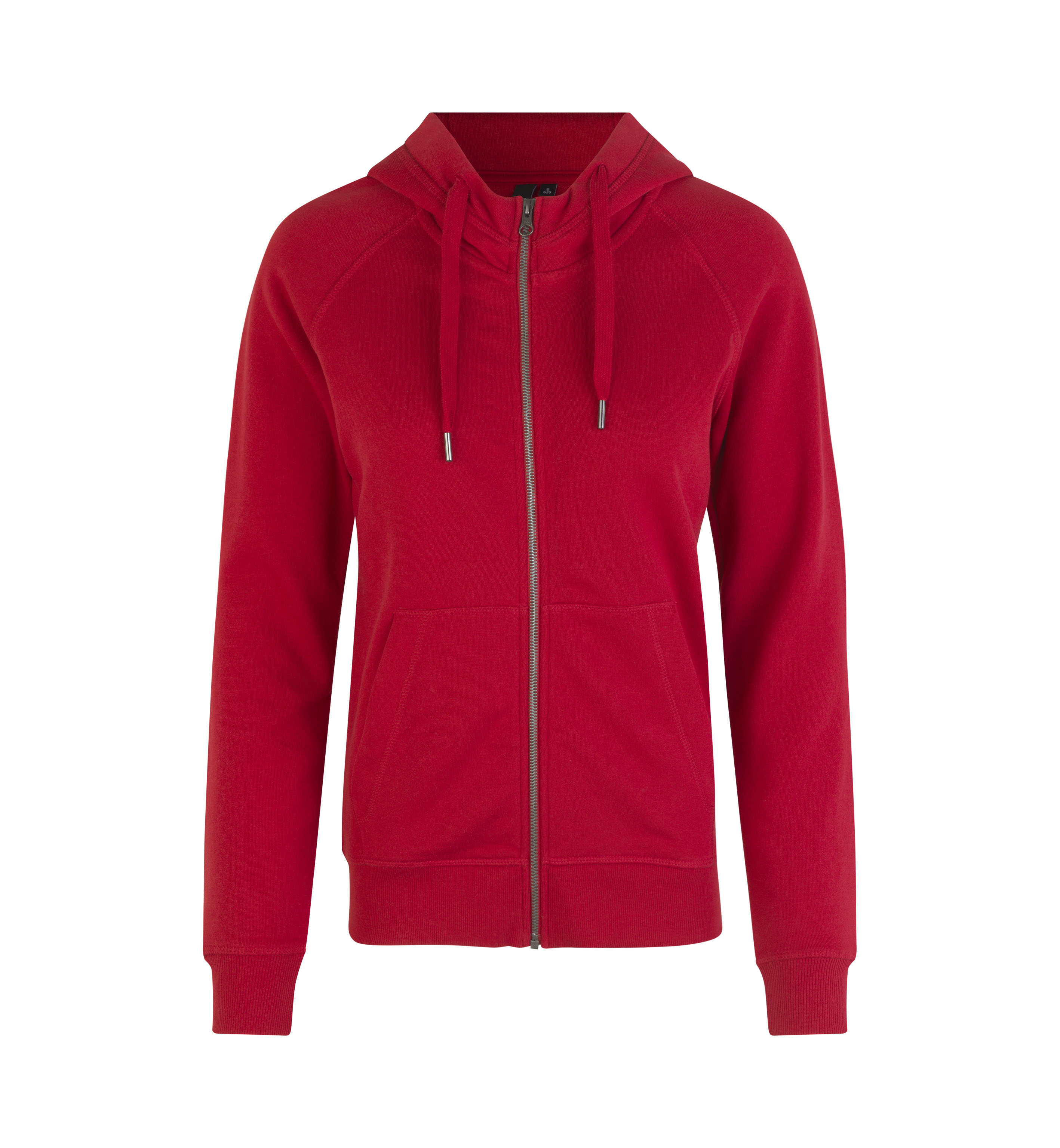 ID Core Full Zip  Hoodie, dame-Rød