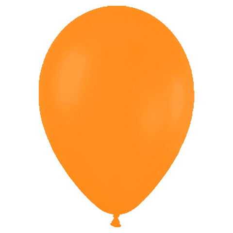 Bionedbrydelig Balloner Pastel str. 40 x 30 cm.-007 Orange
