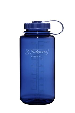 NALGENE Drikkeflaske, 1 Ltr. - 50% rPet 32 oz (bred åbning) - Denim