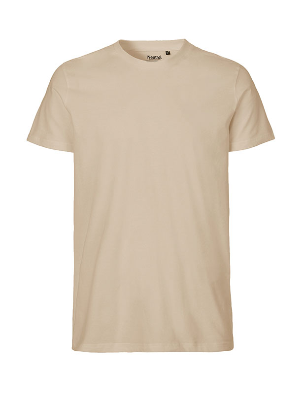 NEUTRAL Fit T-shirt, 100% Økologisk Fairtrade Bomuld-Sand