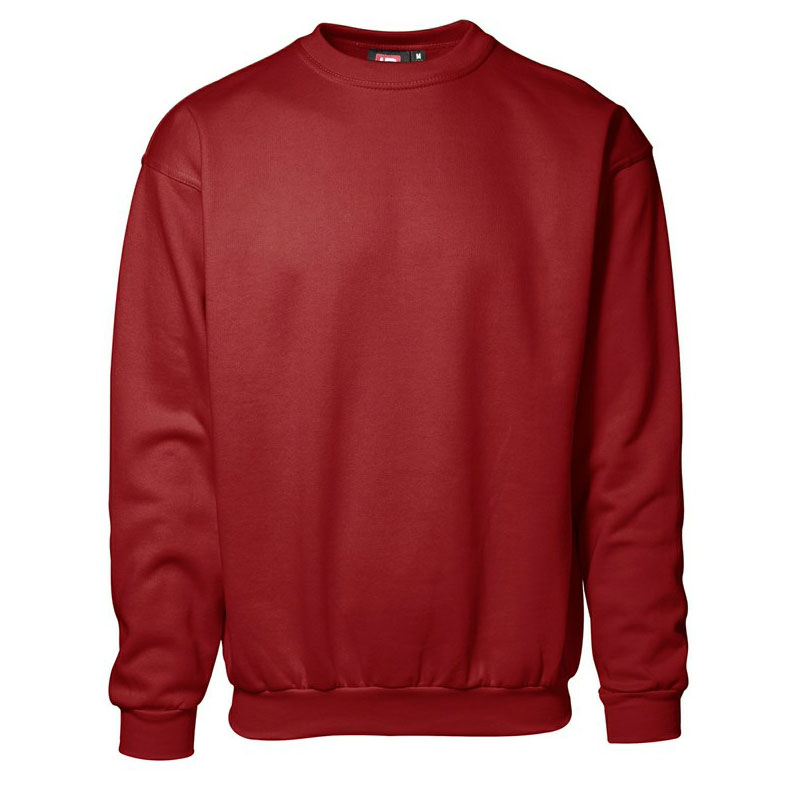 ID Klassisk Sweatshirt-Rød
