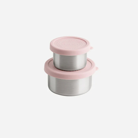 AYA&IDA Snack bøtter, 100 ml & 200 ml-Soft Rose