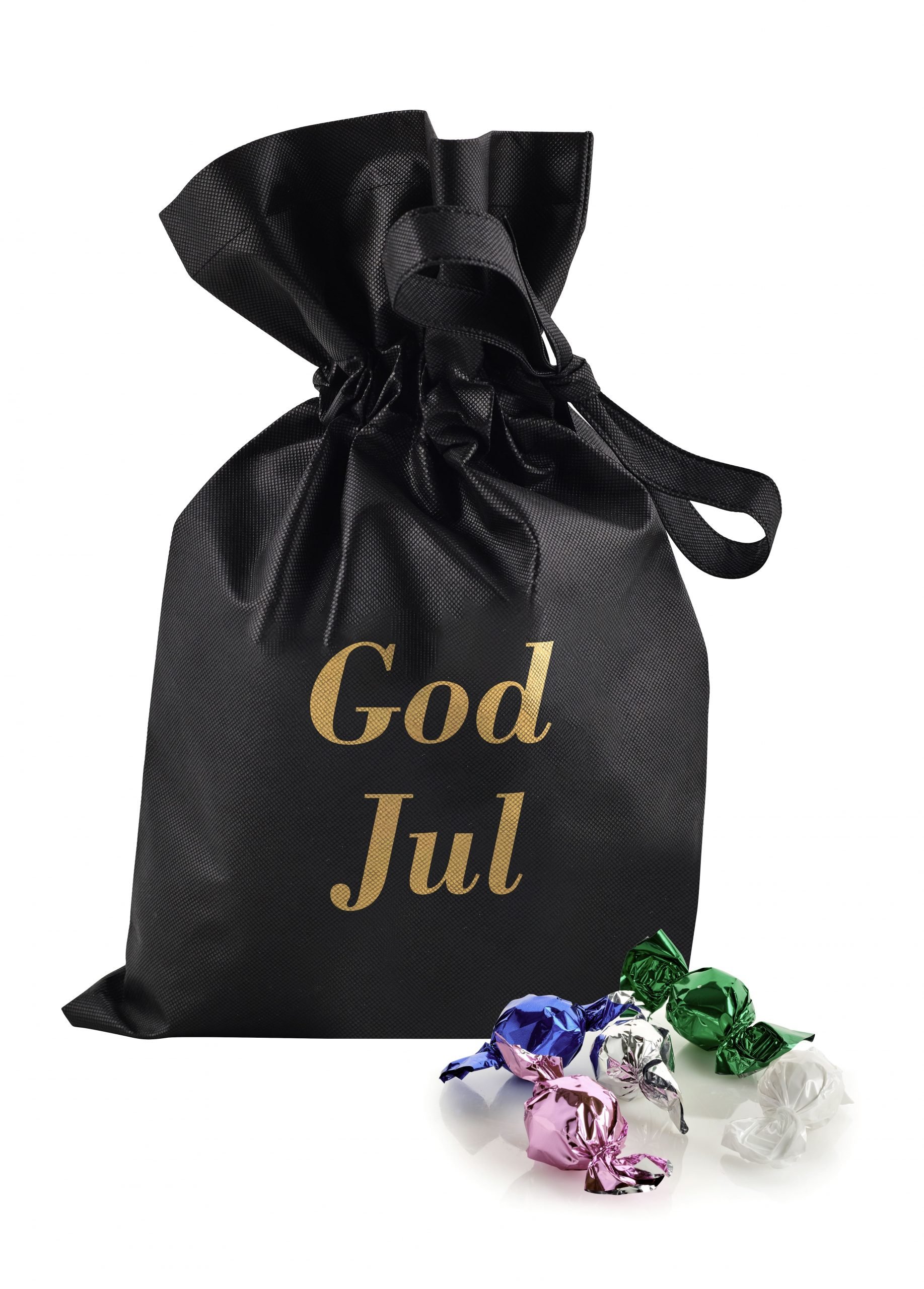 Stofpose med  Chokoladekugler - 1000 g.-Sort