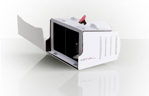 Shade Pro VR-briller med elastik rem-Hvid