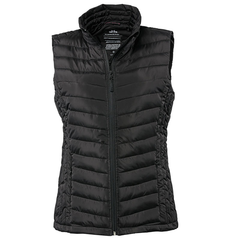 TEE JAYS Ladies Zepelin Vest-Sort